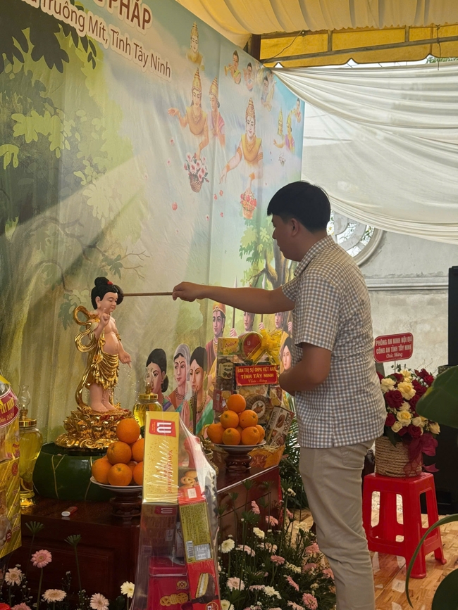 Chùa Quảng Pháp (Tây Ninh): Trang nghiêm tổ chức Đại lễ Phật đản PL.2570-DL.2026.