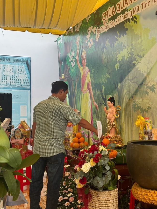 Chùa Quảng Pháp (Tây Ninh): Trang nghiêm tổ chức Đại lễ Phật đản PL.2570-DL.2026.