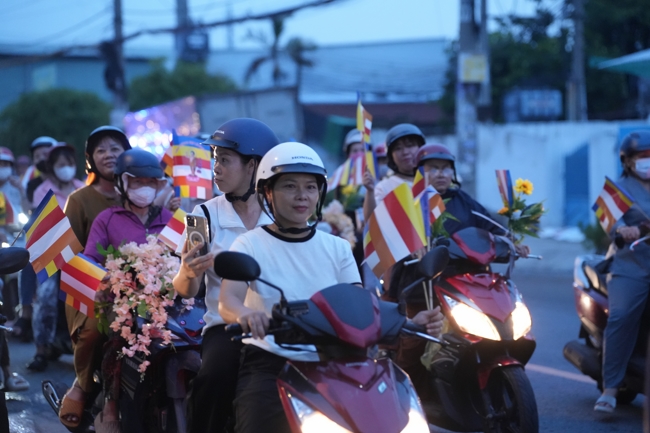 Parade with floats celebrating for the Buddha Birthday 2026