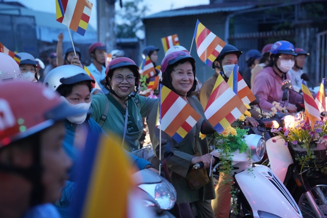 Parade with floats celebrating for the Buddha Birthday 2026