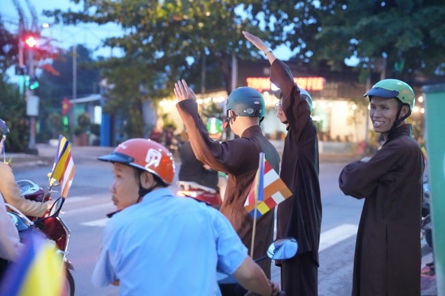 Parade with floats celebrating for the Buddha Birthday 2026