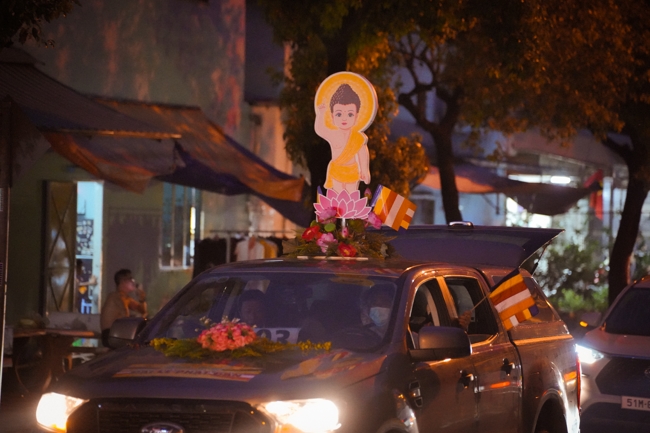 Parade with floats celebrating for the Buddha Birthday 2026