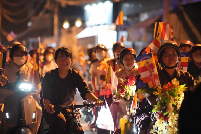 Parade with floats celebrating for the Buddha Birthday 2026
