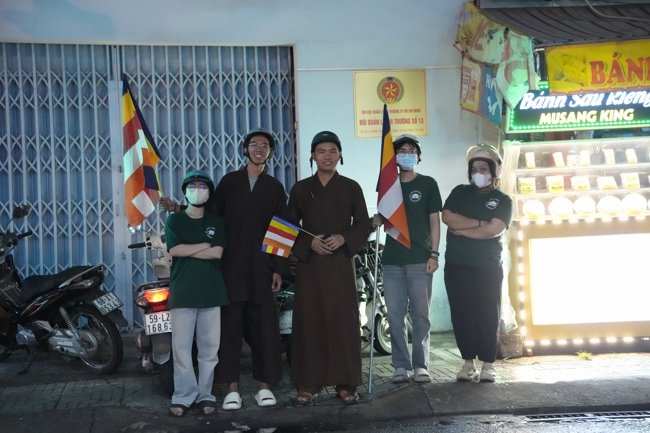 Parade with floats celebrating for the Buddha Birthday 2026