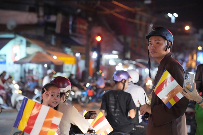 Parade with floats celebrating for the Buddha Birthday 2026