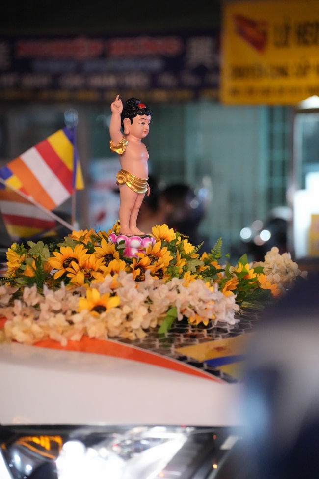 Parade with floats celebrating for the Buddha Birthday 2026