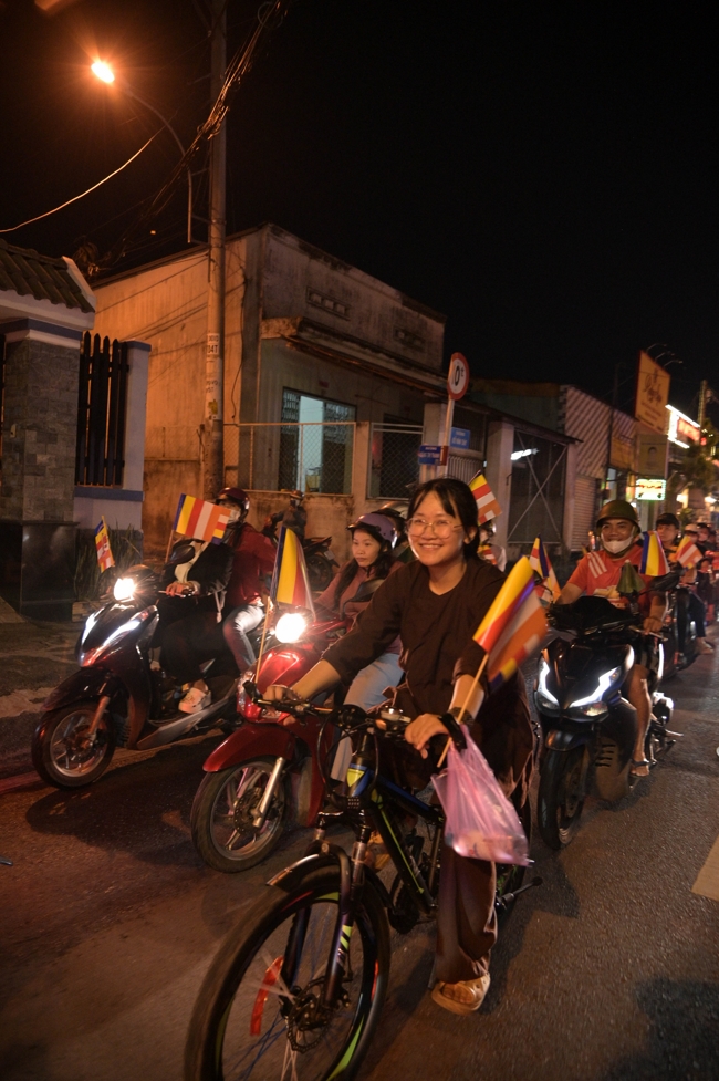 Parade with floats celebrating for the Buddha Birthday 2026