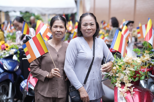 Parade with floats celebrating for the Buddha Birthday 2026