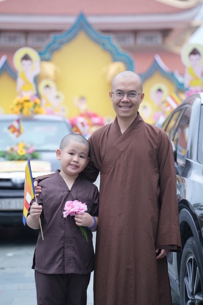 Parade with floats celebrating for the Buddha Birthday 2026