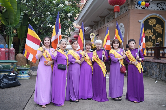 Parade with floats celebrating for the Buddha Birthday 2026
