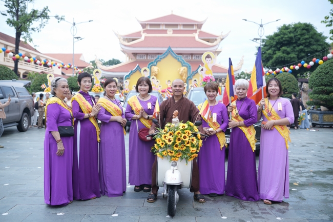 Parade with floats celebrating for the Buddha Birthday 2026
