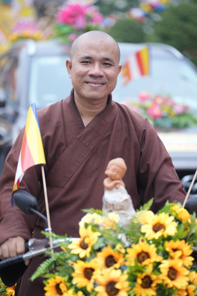 Parade with floats celebrating for the Buddha Birthday 2026