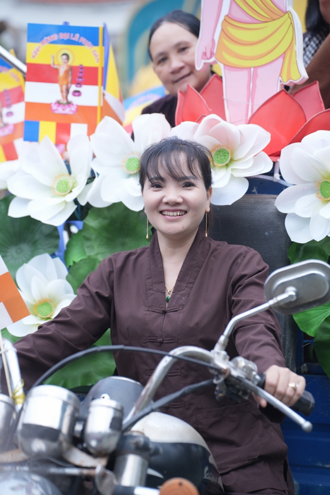 Parade with floats celebrating for the Buddha Birthday 2026