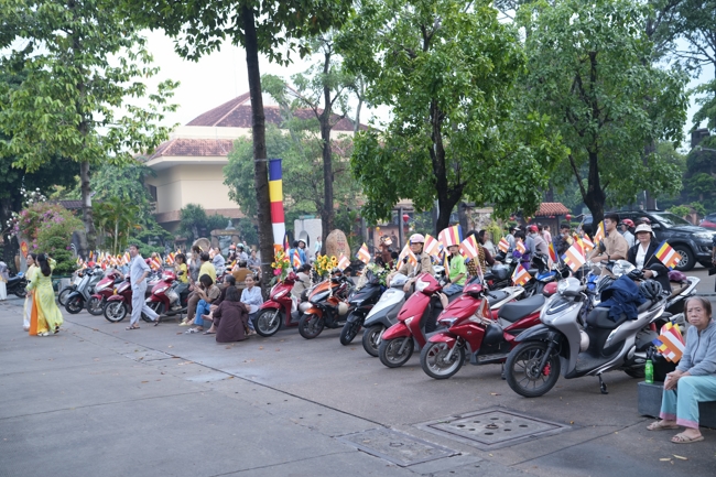 Parade with floats celebrating for the Buddha Birthday 2026