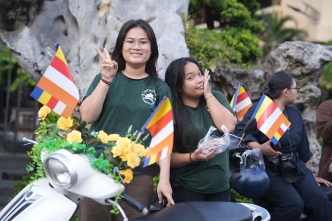 Parade with floats celebrating for the Buddha Birthday 2026