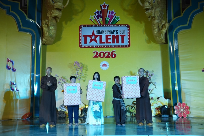 ĐÊM GALA HOANG PHAP'S GOT TALENT (P1) | KTMH THIẾU NHI - XUẤT GIA GIEO DUYÊN NĂM 2026.