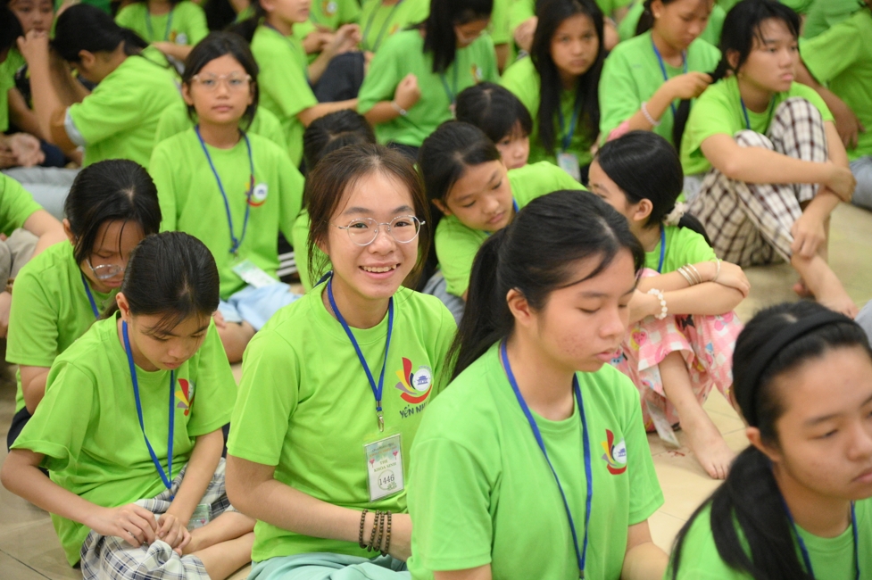 NGÀY TU HỌC THỨ BA KTMH THIẾU NHI - XUẤT GIA GIEO DUYÊN NĂM 2026, CHỦ ĐỀ BÔNG HOA NHỎ.