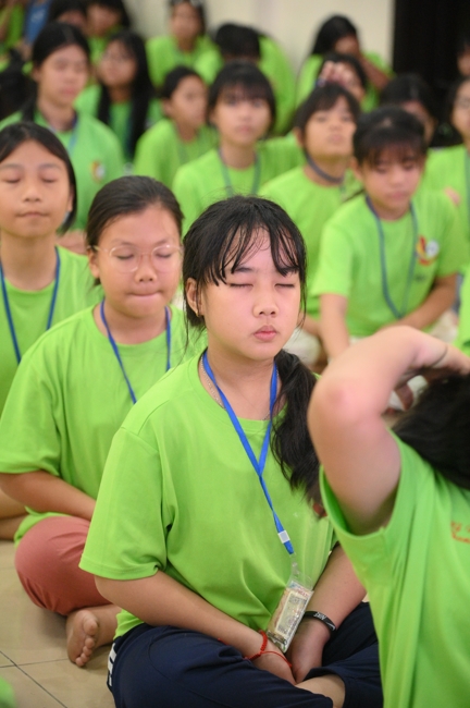NGÀY TU HỌC THỨ BA KTMH THIẾU NHI - XUẤT GIA GIEO DUYÊN NĂM 2026, CHỦ ĐỀ BÔNG HOA NHỎ.