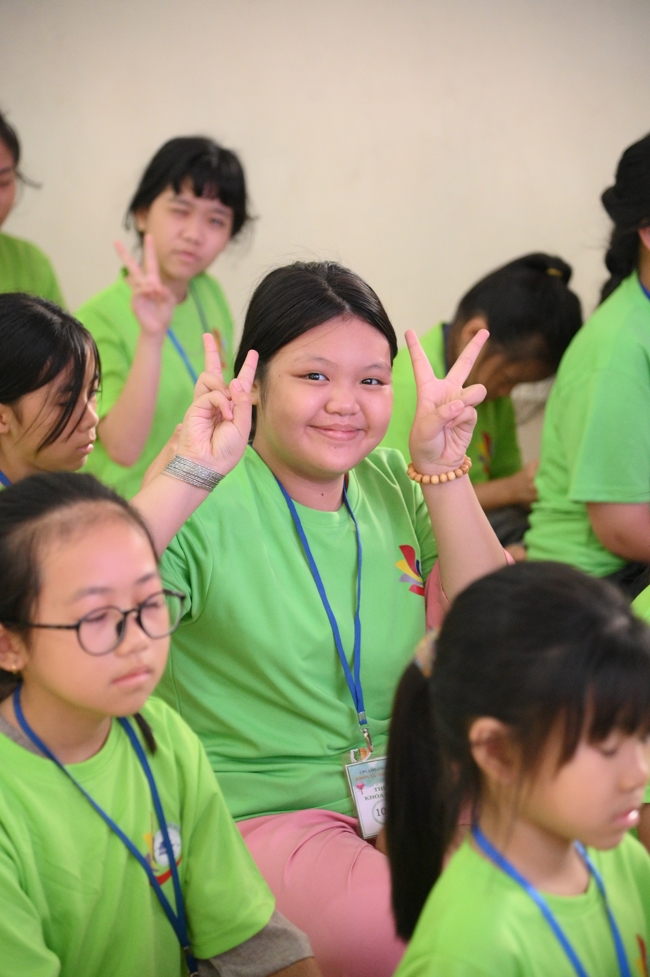 NGÀY TU HỌC THỨ BA KTMH THIẾU NHI - XUẤT GIA GIEO DUYÊN NĂM 2026, CHỦ ĐỀ BÔNG HOA NHỎ.