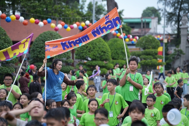 NGÀY TU HỌC THỨ BA KTMH THIẾU NHI - XUẤT GIA GIEO DUYÊN NĂM 2026, CHỦ ĐỀ BÔNG HOA NHỎ.