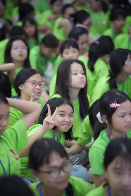 NGÀY TU HỌC THỨ BA KTMH THIẾU NHI - XUẤT GIA GIEO DUYÊN NĂM 2026, CHỦ ĐỀ BÔNG HOA NHỎ.