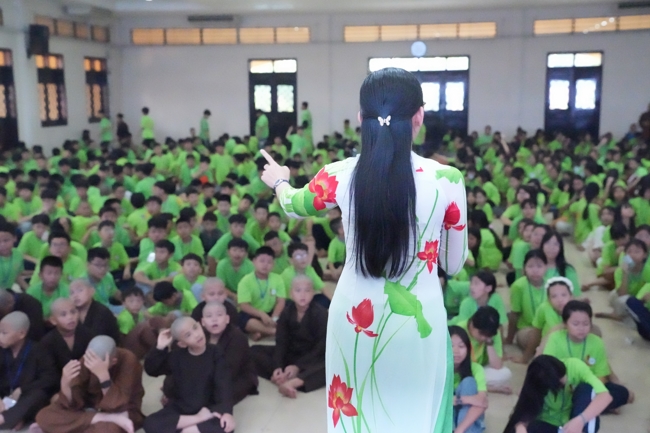 NGÀY TU HỌC THỨ BA KTMH THIẾU NHI - XUẤT GIA GIEO DUYÊN NĂM 2026, CHỦ ĐỀ BÔNG HOA NHỎ.