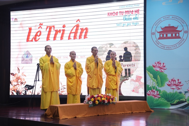ĐÊM LỄ TRI ÂN TRONG KHÓA TU MÙA HÈ THIẾU NHI - XUẤT GIA GIEO DUYÊN NĂM 2026, CHỦ ĐỀ “BÔNG SEN NHỎ”