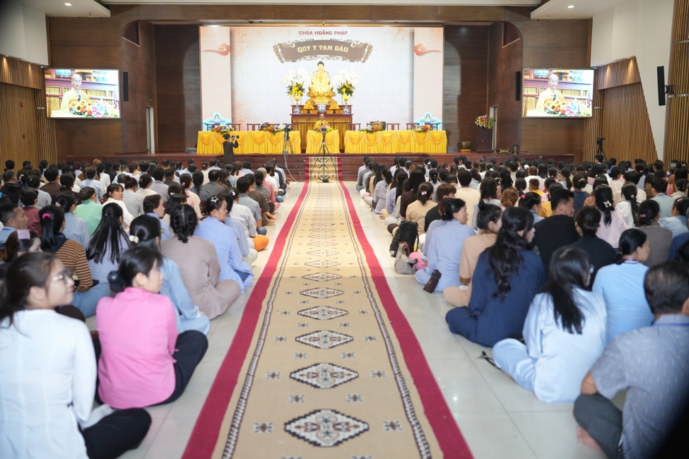 LỄ QUY Y TAM BẢO LẦN 2 (2026) - CHÙA HOẰNG PHÁP