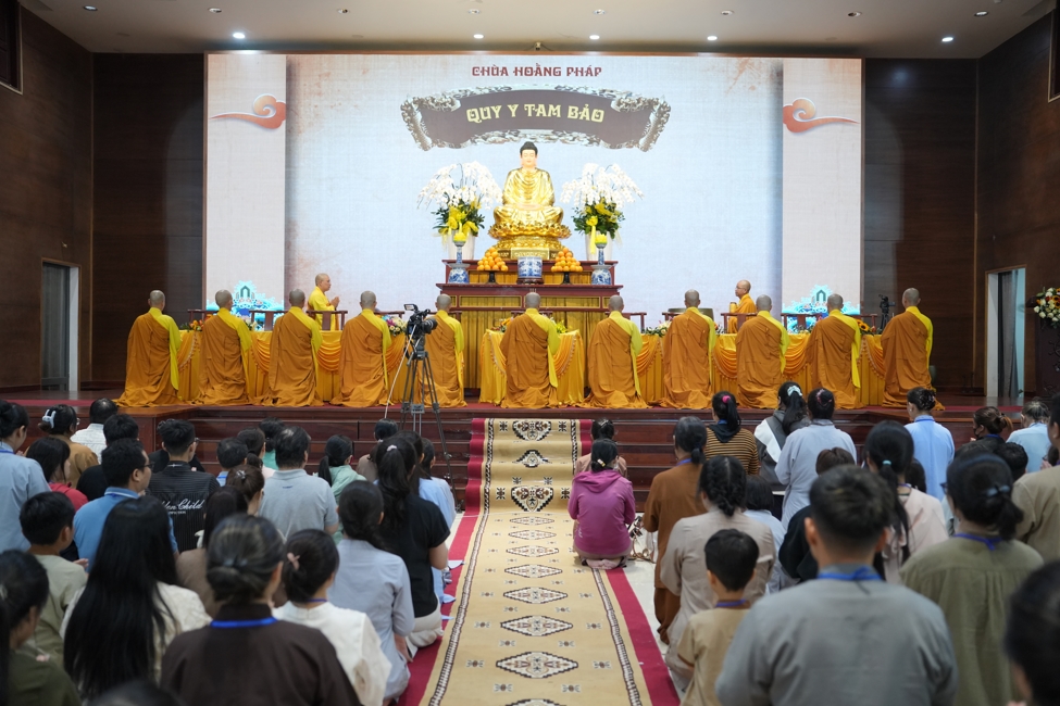LỄ QUY Y TAM BẢO LẦN 2 (2026) - CHÙA HOẰNG PHÁP