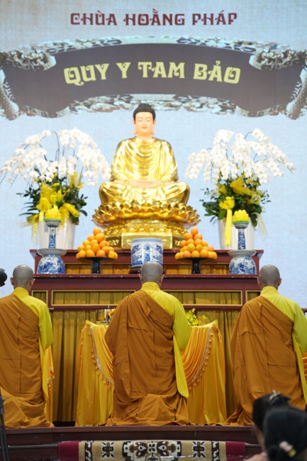 LỄ QUY Y TAM BẢO LẦN 2 (2026) - CHÙA HOẰNG PHÁP