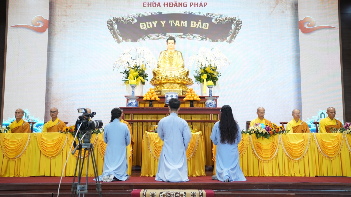 LỄ QUY Y TAM BẢO LẦN 2 (2026) - CHÙA HOẰNG PHÁP
