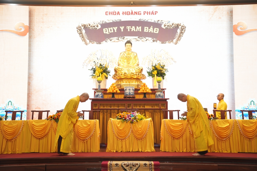 LỄ QUY Y TAM BẢO LẦN 2 (2026) - CHÙA HOẰNG PHÁP