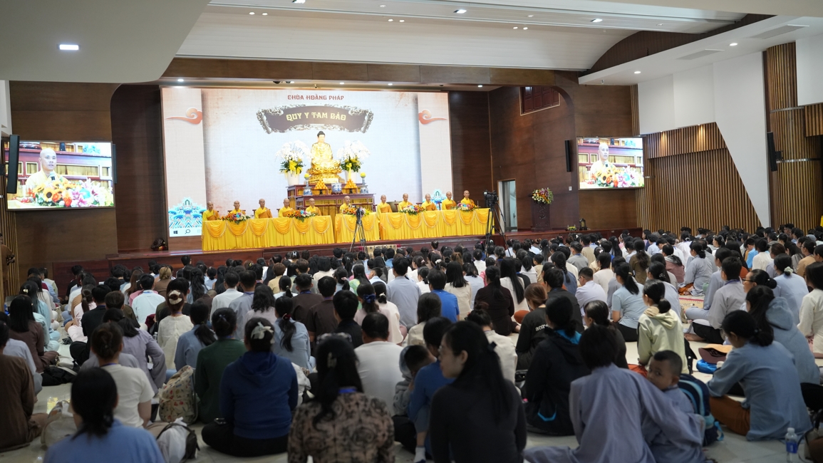 LỄ QUY Y TAM BẢO LẦN 2 (2026) - CHÙA HOẰNG PHÁP