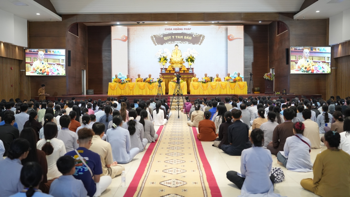 LỄ QUY Y TAM BẢO LẦN 2 (2026) - CHÙA HOẰNG PHÁP