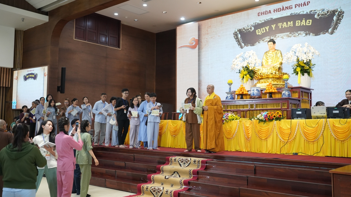 LỄ QUY Y TAM BẢO LẦN 2 (2026) - CHÙA HOẰNG PHÁP