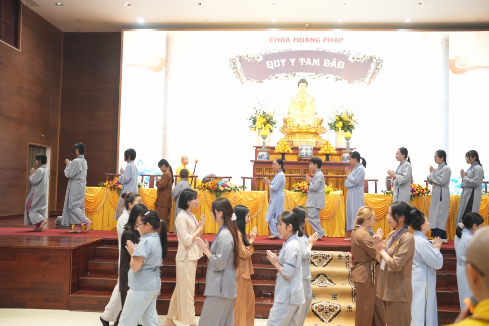 LỄ QUY Y TAM BẢO LẦN 2 (2026) - CHÙA HOẰNG PHÁP