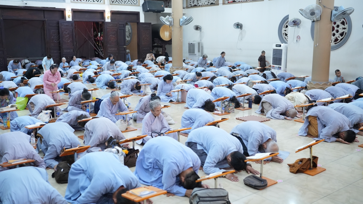 LỄ SÁM HỐI (29/04 BÍNH NGỌ) - CHÙA HOẰNG PHÁP.