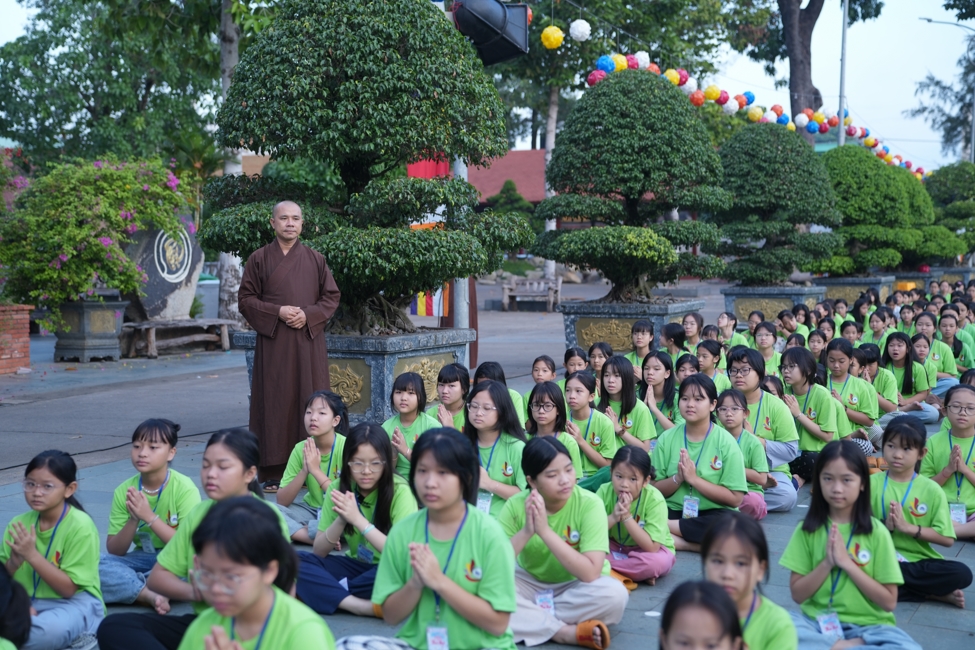 Ngày tu học thứ tư KTMH thiếu nhi - Xuất gia gieo duyên năm 2026, chủ đề “Bông Sen Nhỏ”.