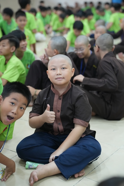 Ngày tu học thứ tư KTMH thiếu nhi - Xuất gia gieo duyên năm 2026, chủ đề “Bông Sen Nhỏ”.