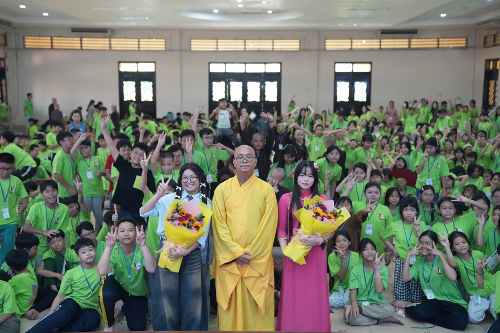 Ngày tu học thứ tư KTMH thiếu nhi - Xuất gia gieo duyên năm 2026, chủ đề “Bông Sen Nhỏ”.