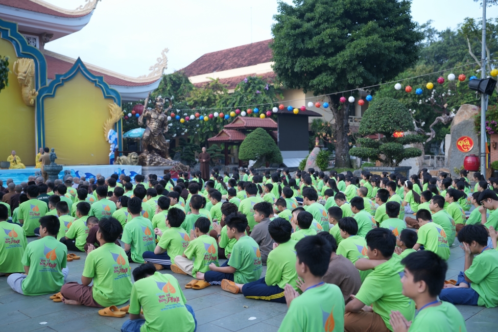 Ngày tu học thứ tư KTMH thiếu nhi - Xuất gia gieo duyên năm 2026, chủ đề “Bông Sen Nhỏ”.