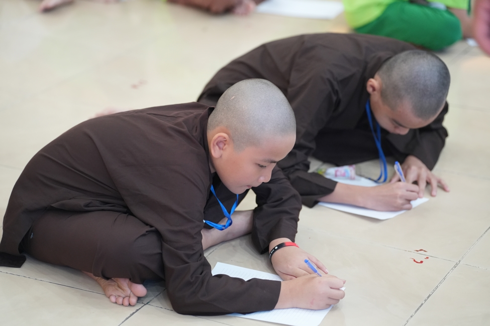 Ngày tu học thứ tư KTMH thiếu nhi - Xuất gia gieo duyên năm 2026, chủ đề “Bông Sen Nhỏ”.