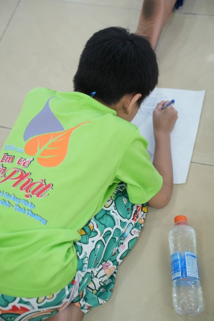 Ngày tu học thứ tư KTMH thiếu nhi - Xuất gia gieo duyên năm 2026, chủ đề “Bông Sen Nhỏ”.