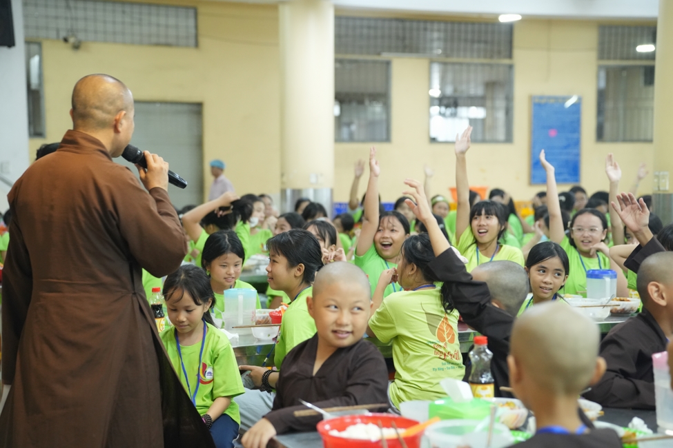 Ngày tu học thứ tư KTMH thiếu nhi - Xuất gia gieo duyên năm 2026, chủ đề “Bông Sen Nhỏ”.