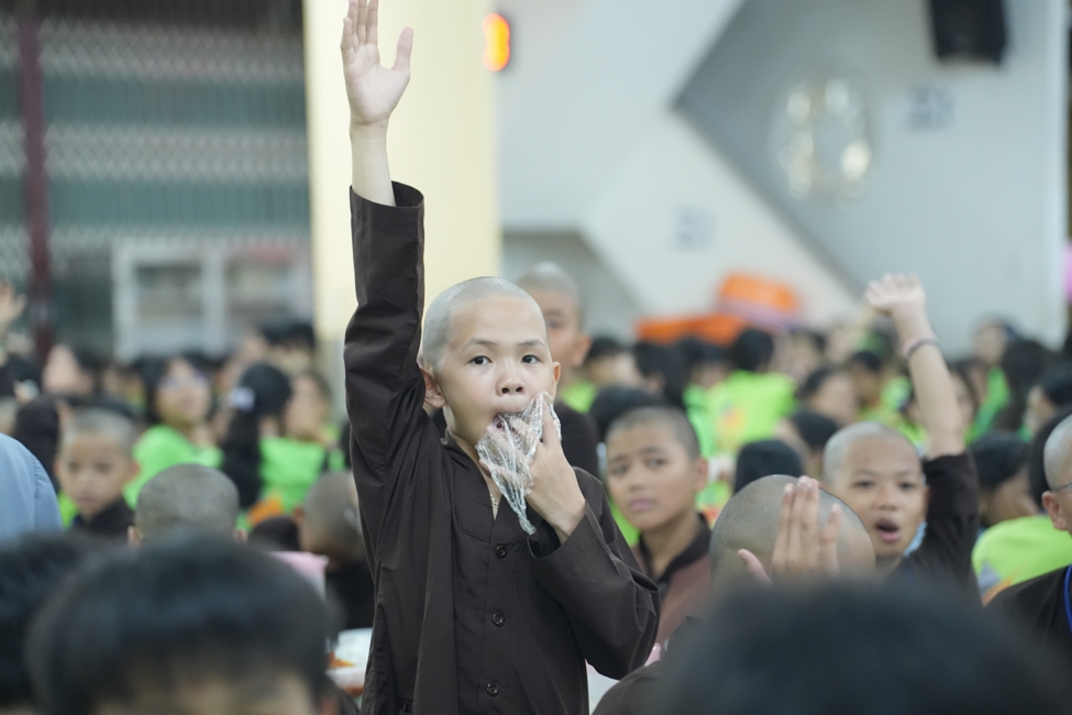 Ngày tu học thứ tư KTMH thiếu nhi - Xuất gia gieo duyên năm 2026, chủ đề “Bông Sen Nhỏ”.