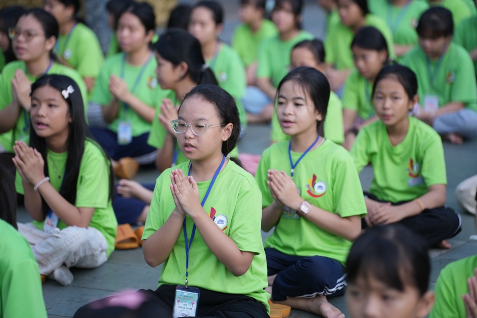 Ngày tu học thứ tư KTMH thiếu nhi - Xuất gia gieo duyên năm 2026, chủ đề “Bông Sen Nhỏ”.