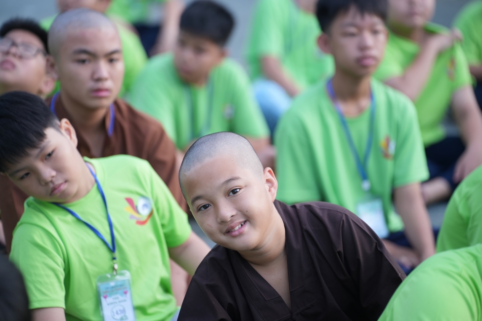 Ngày tu học thứ tư KTMH thiếu nhi - Xuất gia gieo duyên năm 2026, chủ đề “Bông Sen Nhỏ”.