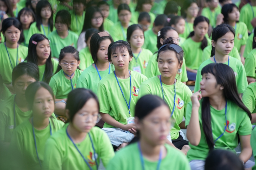 Ngày tu học thứ tư KTMH thiếu nhi - Xuất gia gieo duyên năm 2026, chủ đề “Bông Sen Nhỏ”.