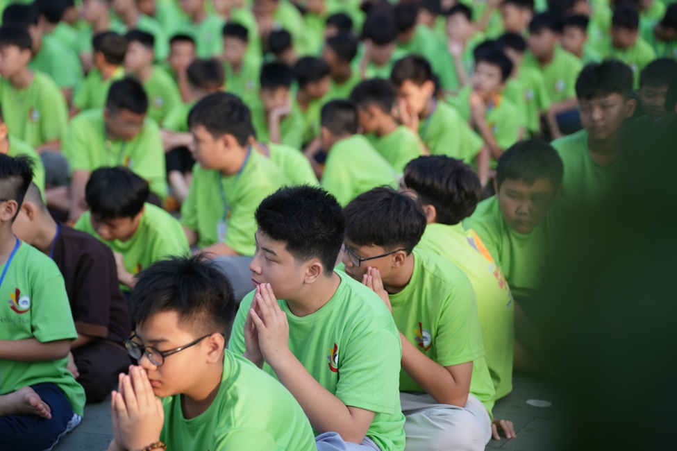 Ngày tu học thứ tư KTMH thiếu nhi - Xuất gia gieo duyên năm 2026, chủ đề “Bông Sen Nhỏ”.