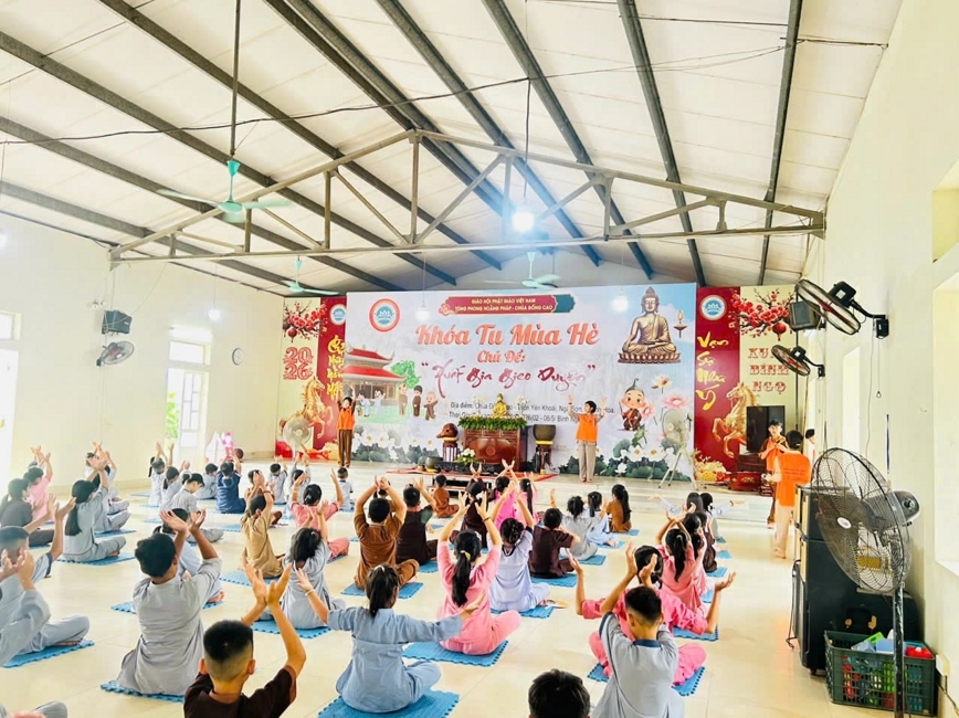 Chùa Đống Cao (Thanh Hóa): Ngày nhập khóa khóa tu mùa hè 2026 lần 10, từ ngày 16-20/06/2026.